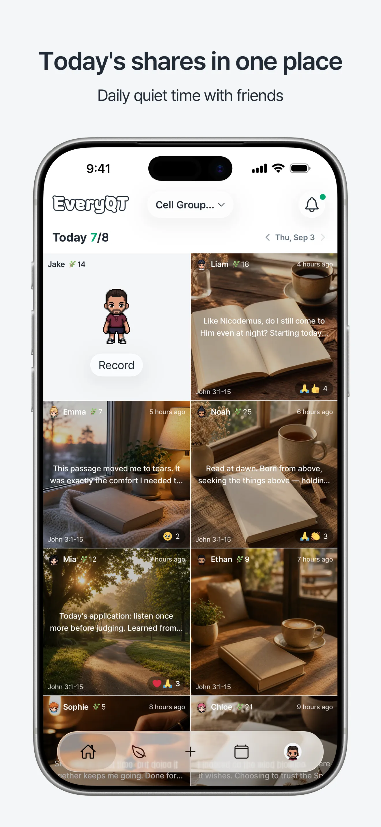 EveryQT - Daily Quiet Time screenshot 1