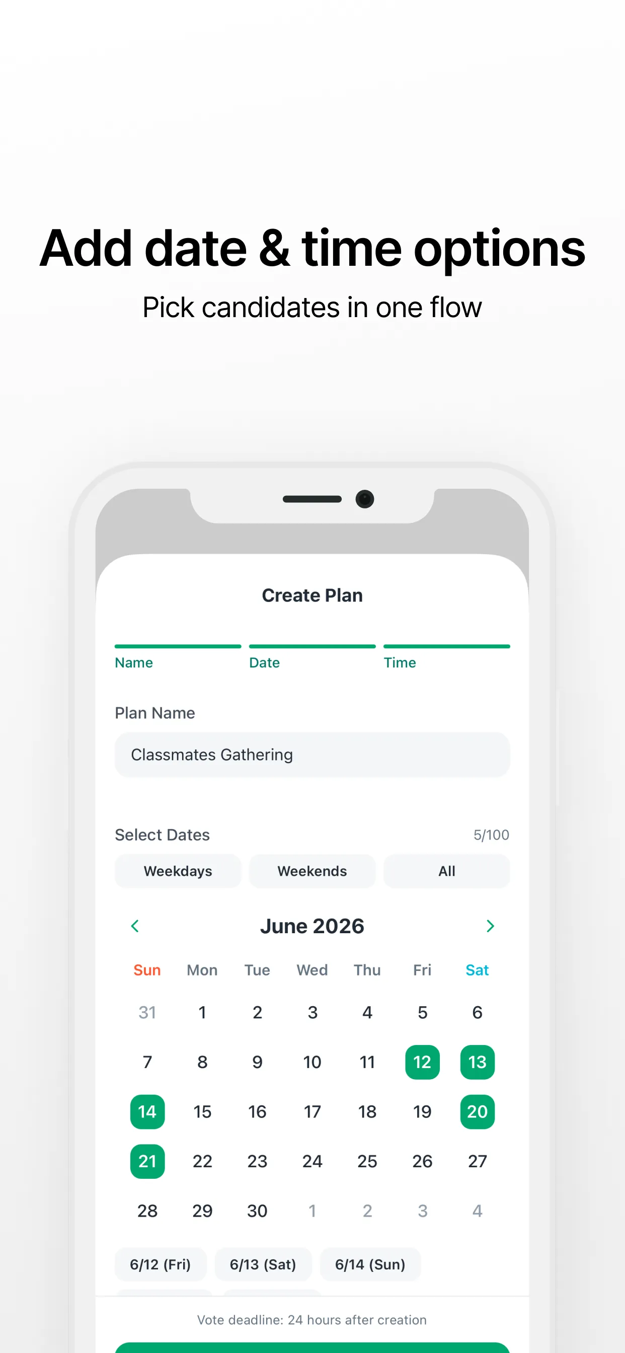 Meet Day - Meetup Planner screenshot 2