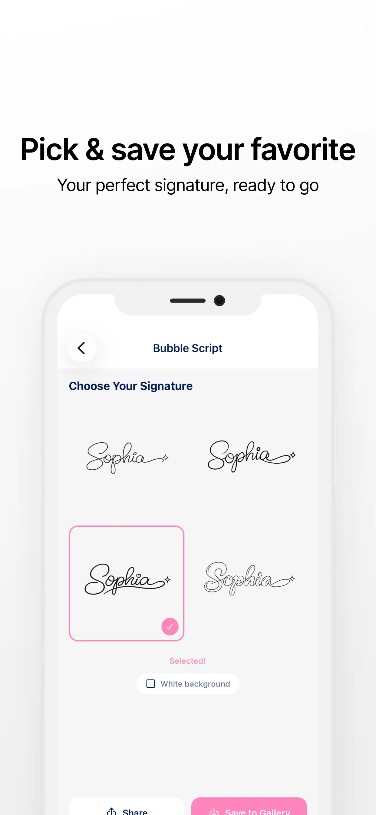 Signee - Your Signature Style screenshot 3