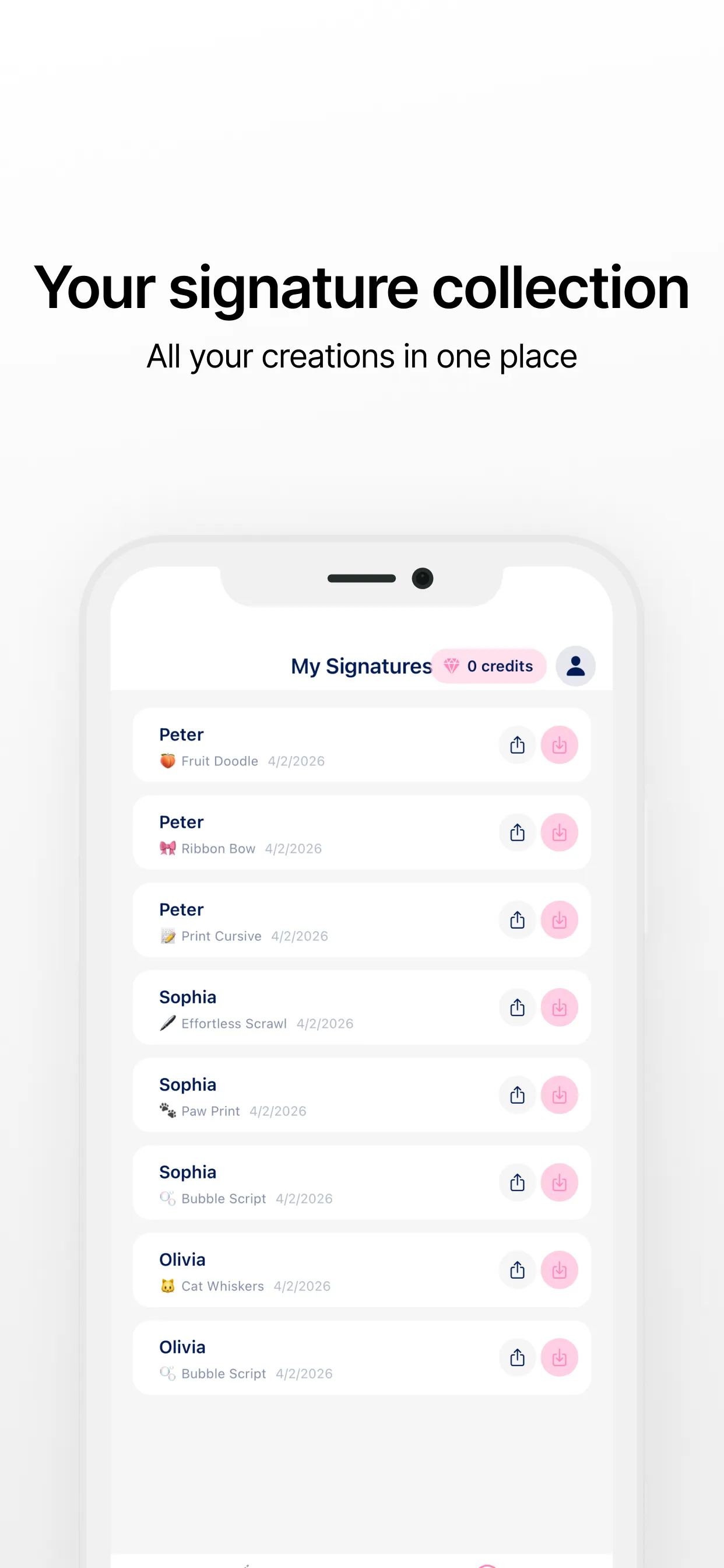 Signee - Your Signature Style screenshot 4