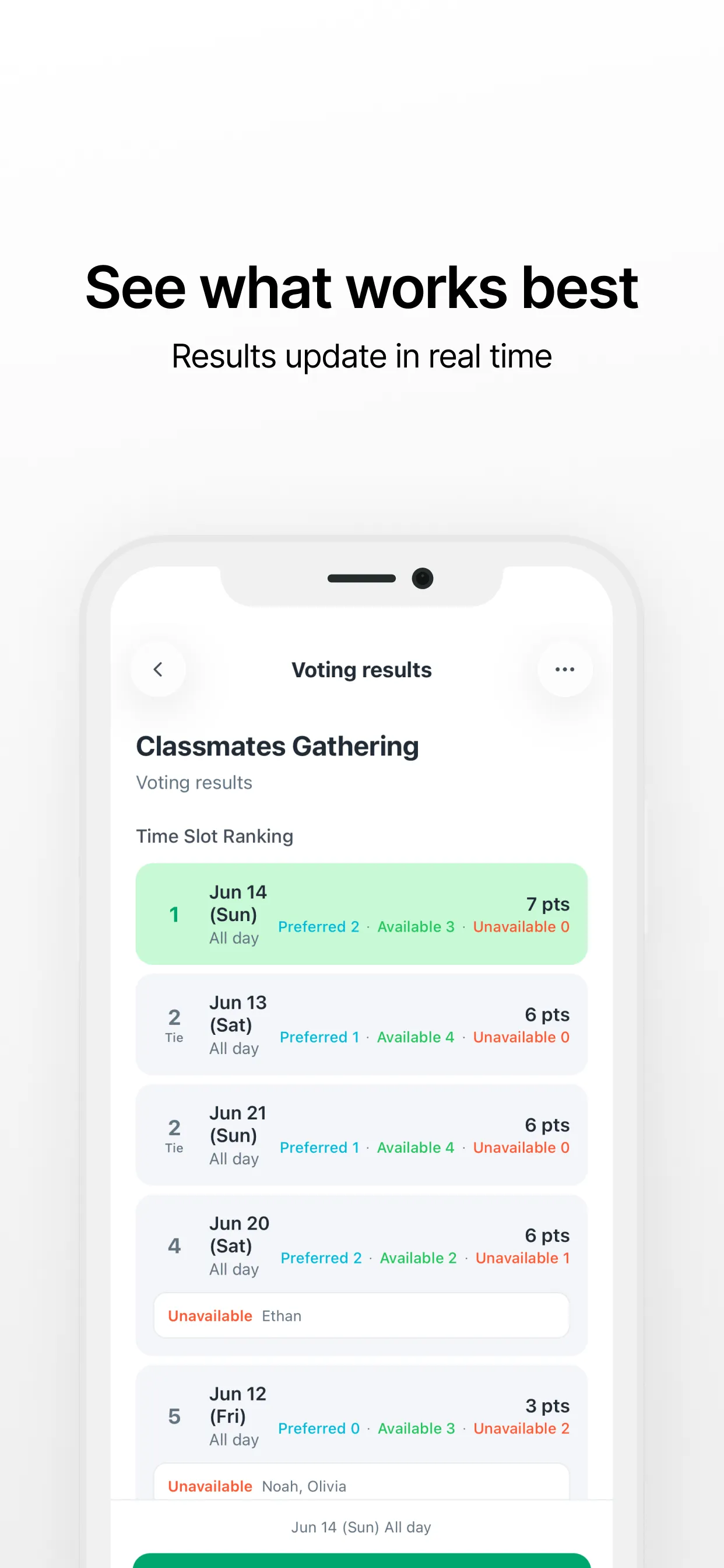 Meet Day - Meetup Planner screenshot 4