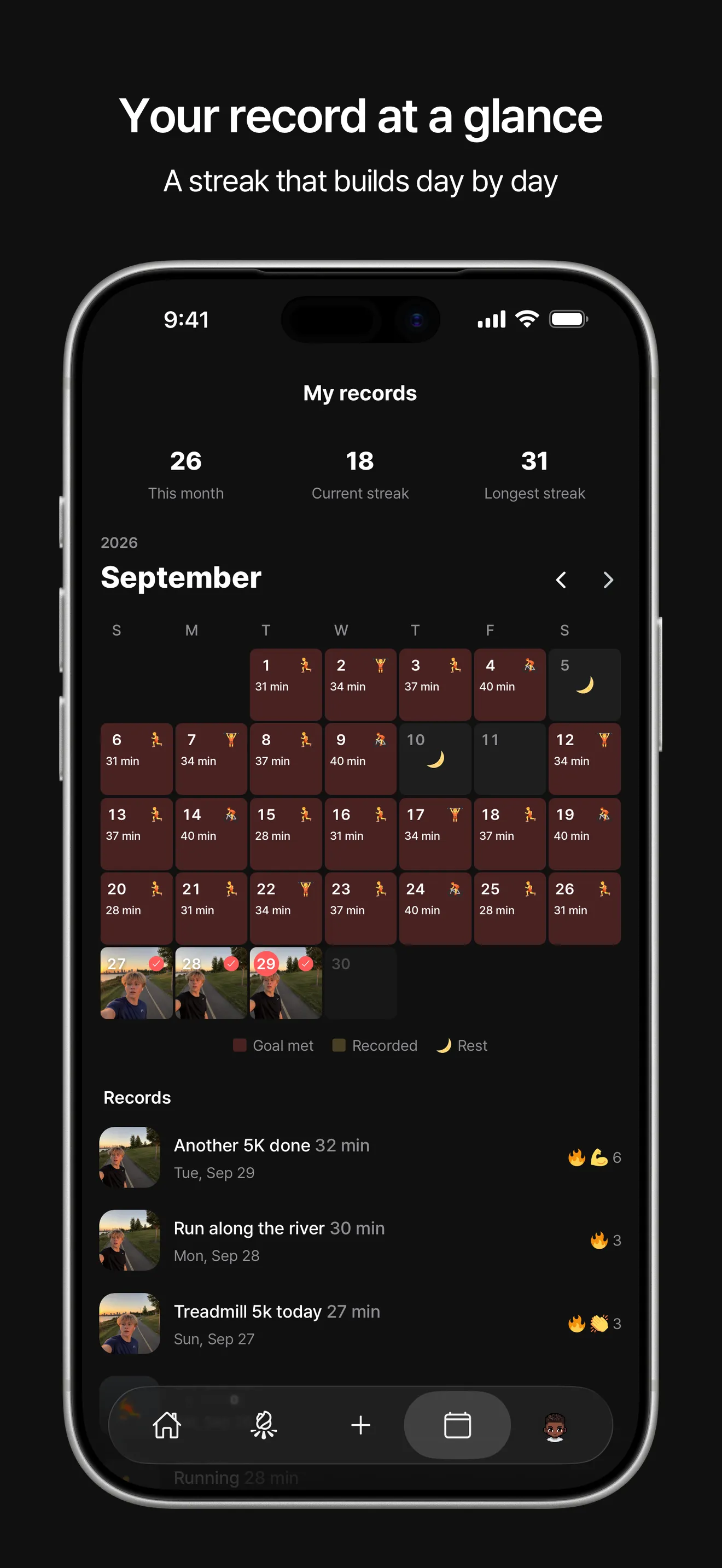 Huddle - Fitness Challenge screenshot 4