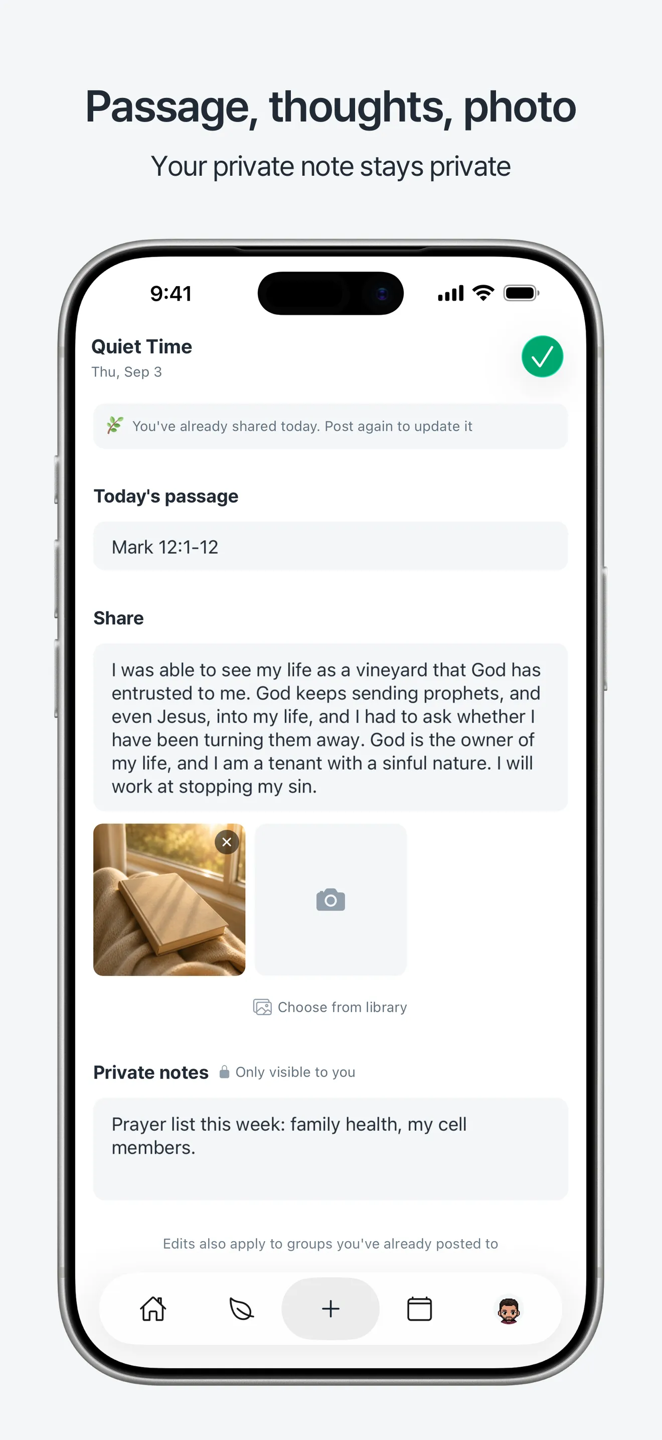 EveryQT - Daily Quiet Time screenshot 5